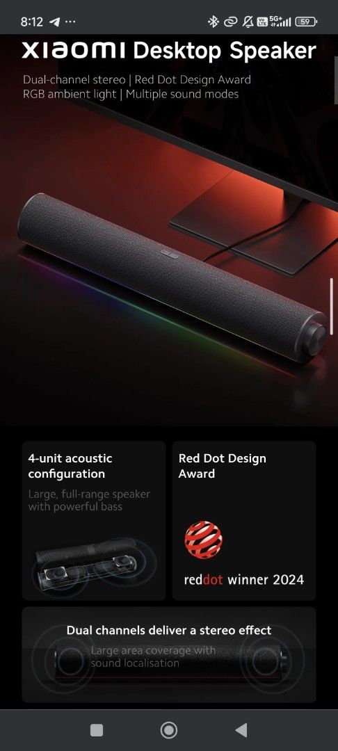 Xiaomi Desktop Speaker