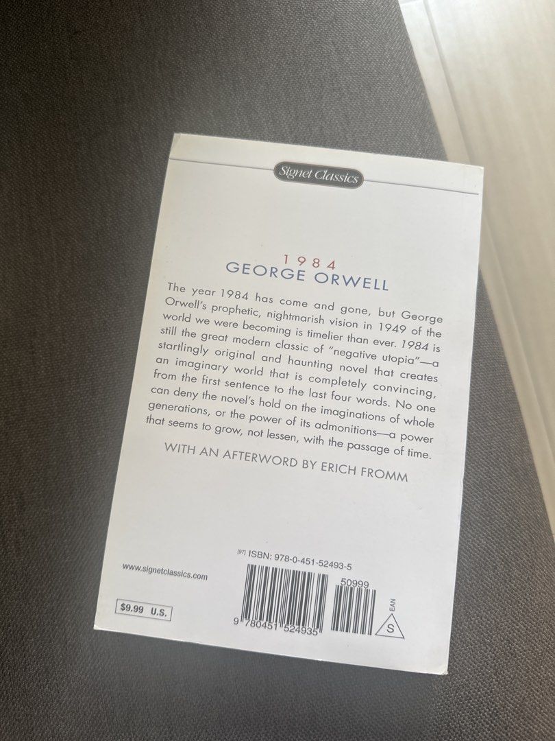 1984 by George Orwell (Category: Storybooks) located in Quezon City. Submitted by sammylicious (Listing ID 1428644241, Image 2). Description: .