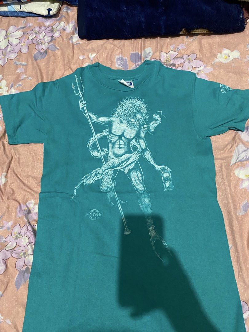 1990 Hanes Beefy-T Graphic Poseidon tee (Category: Tshirts & Polo Shirts ) located in Batangas. Submitted by aidenbotchog (Listing ID 1428622502, Image 1). Description: 1990 vintage Hanes Poseison graphic tee 200 plus shipping fee L25W16.