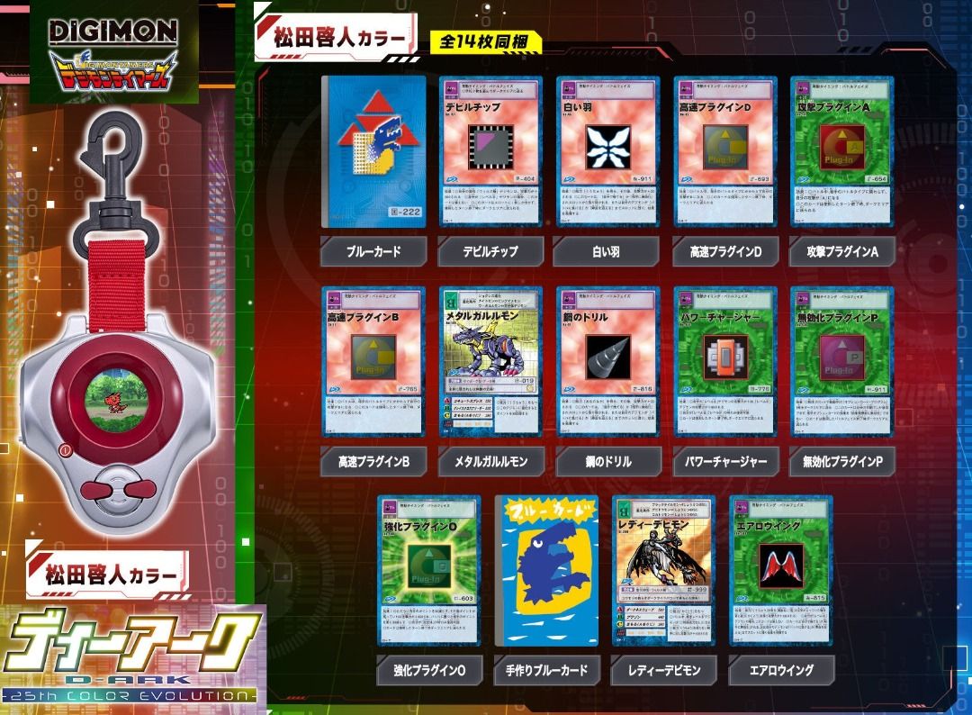 預訂 行版 魂限 D-ARK 弧光機 25週年色彩進化 松田啟人色 25th COLOR EVOLUTION TAKATO MATSUDA ...