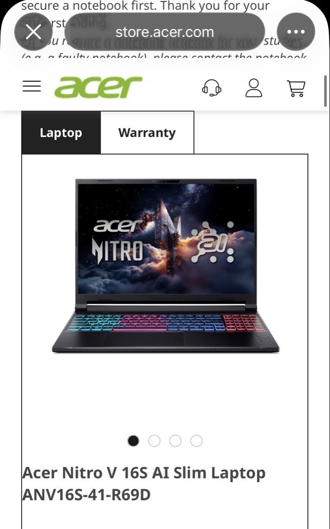acer laptop412361274185502720