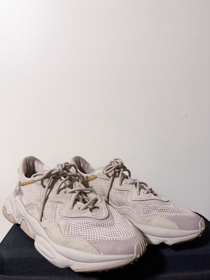 Adidas Ozweego Beige Sneakers (Category: Sneakers) located in Pasig City. Submitted by justinenide (Listing ID 1428743707, Image 1). Description: Ozweego Beige Worn a few times only Only used for malling RFS: my fashion style is different already. Hindi na nagagamit for a long time. .