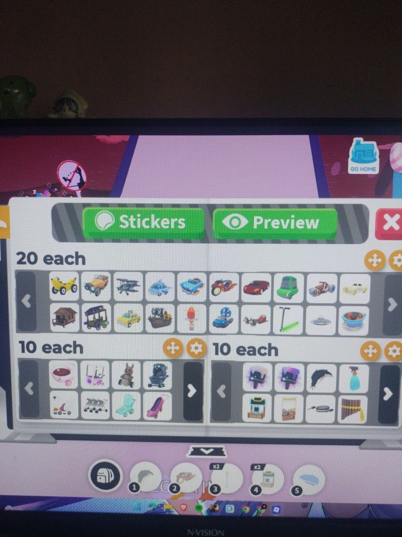 Adopt Me Stickers, Video Gaming, Video Games, Others on Carousell