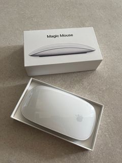 Apple Magic Mouse with Charging Cable, Box and free mouse attachment ...