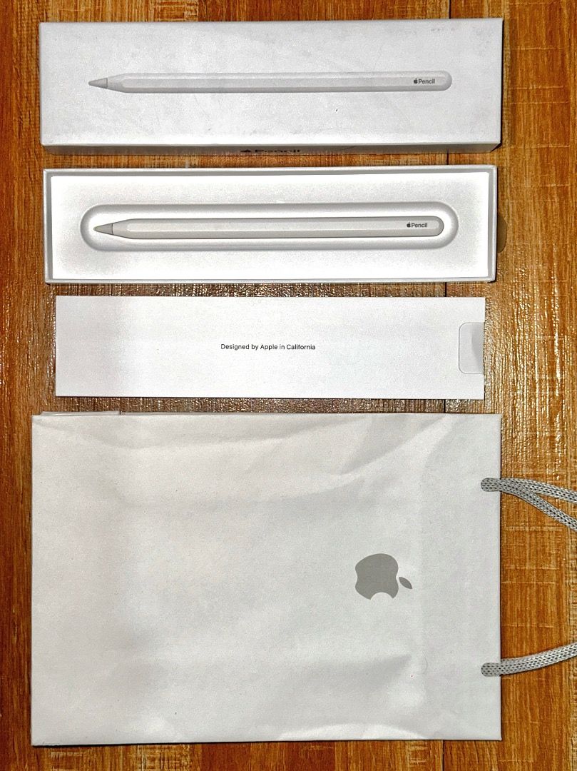 Apple Pencil (2nd Generation) (Category: Other Mobile & Gadget Accessories) located in Lucena. Submitted by francisdericklzd (Listing ID 1428720793, Image 1). Description: Apple Pencil (2nd generation). It delivers pixel-perfect precision and industry-leading low latency, making it great for drawing, sketching, coloring, taking notes, marking up email, and more. It pairs, charges, and stores magnetically on the side of your iPad. Compatible with 