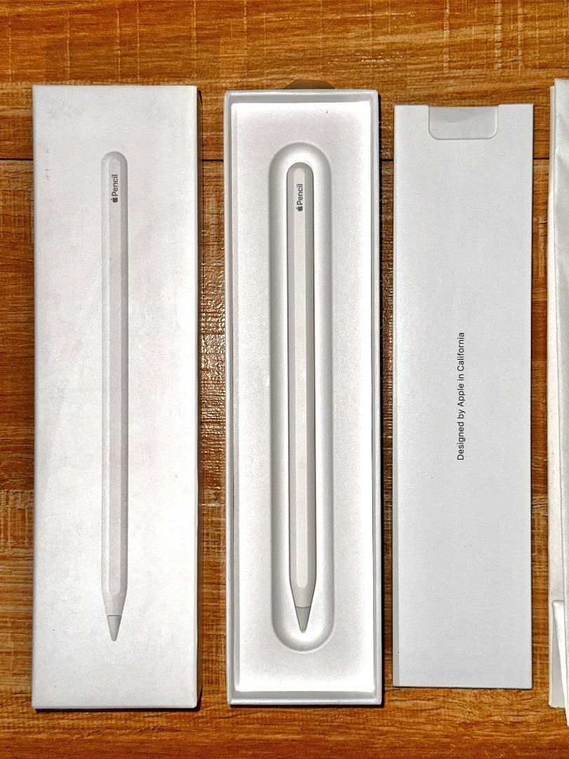 Apple Pencil (2nd Generation) (Category: Other Mobile & Gadget Accessories) located in Lucena. Submitted by francisdericklzd (Listing ID 1428720793, Image 3). Description: Apple Pencil (2nd generation). It delivers pixel-perfect precision and industry-leading low latency, making it great for drawing, sketching, coloring, taking notes, marking up email, and more. It pairs, charges, and stores magnetically on the side of your iPad. Compatible with 