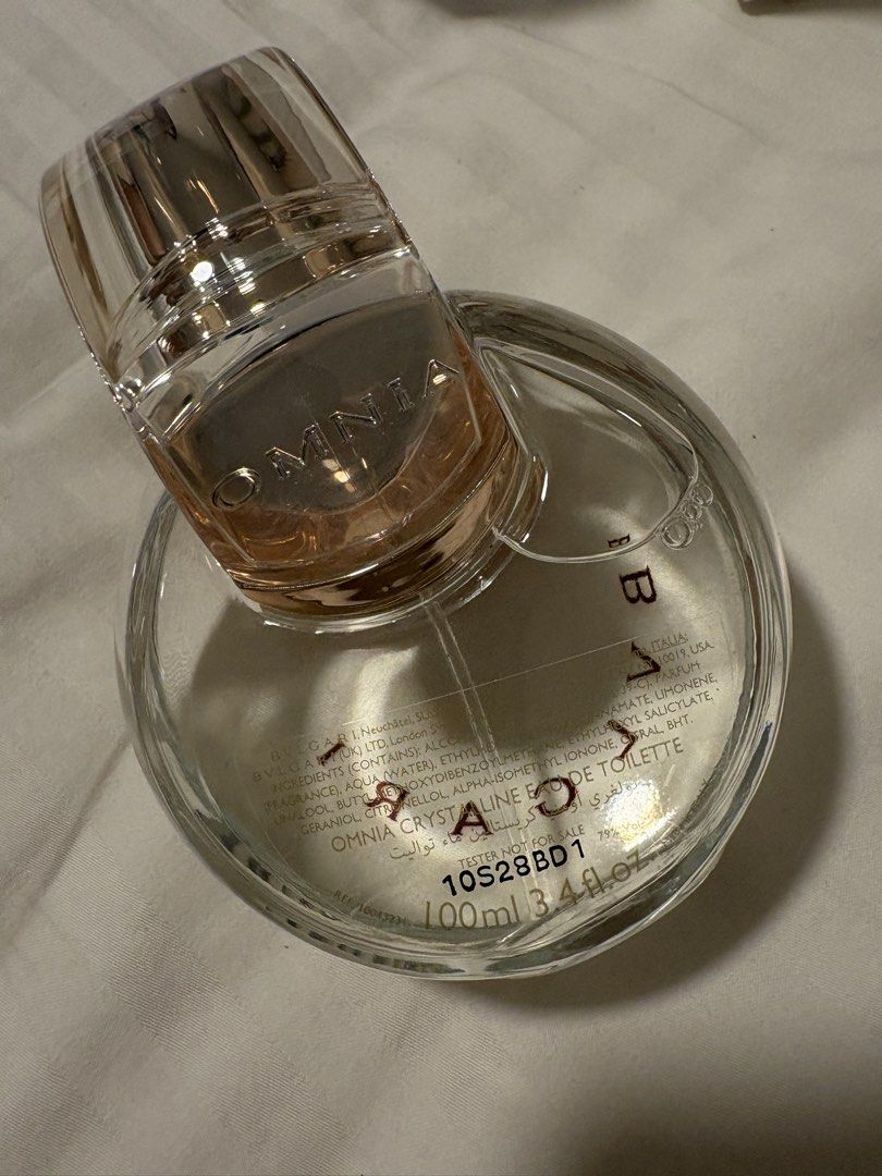 Bvlgari Omnia Crystalline EDT 100ml (Category: Fragrance & Deodorants) located in Taguig. Submitted by cassiopeiasky (Listing ID 1428733120, Image 2). Description: Tester box.