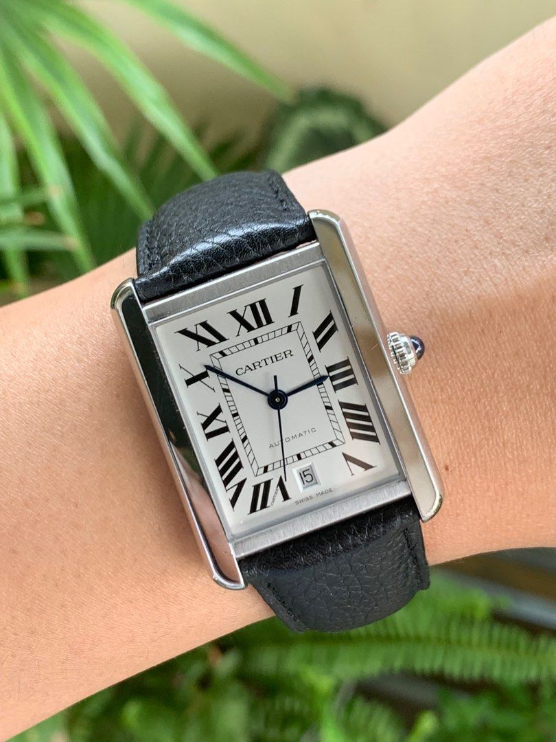 Cartier Tank Solo XL (Category: Luxury Watches) located in Manila. Submitted by mpkronos_official (Listing ID 1428640483, Image 2). Description: Tank Solo XL ref.W5200027 Automatic Comes with Guarantee Card Good as brand new 195,000 only Disclaimer: MPKronos is not affiliated with any of the brands featured. Copyrights and trademarks solely belong to the respective owners..