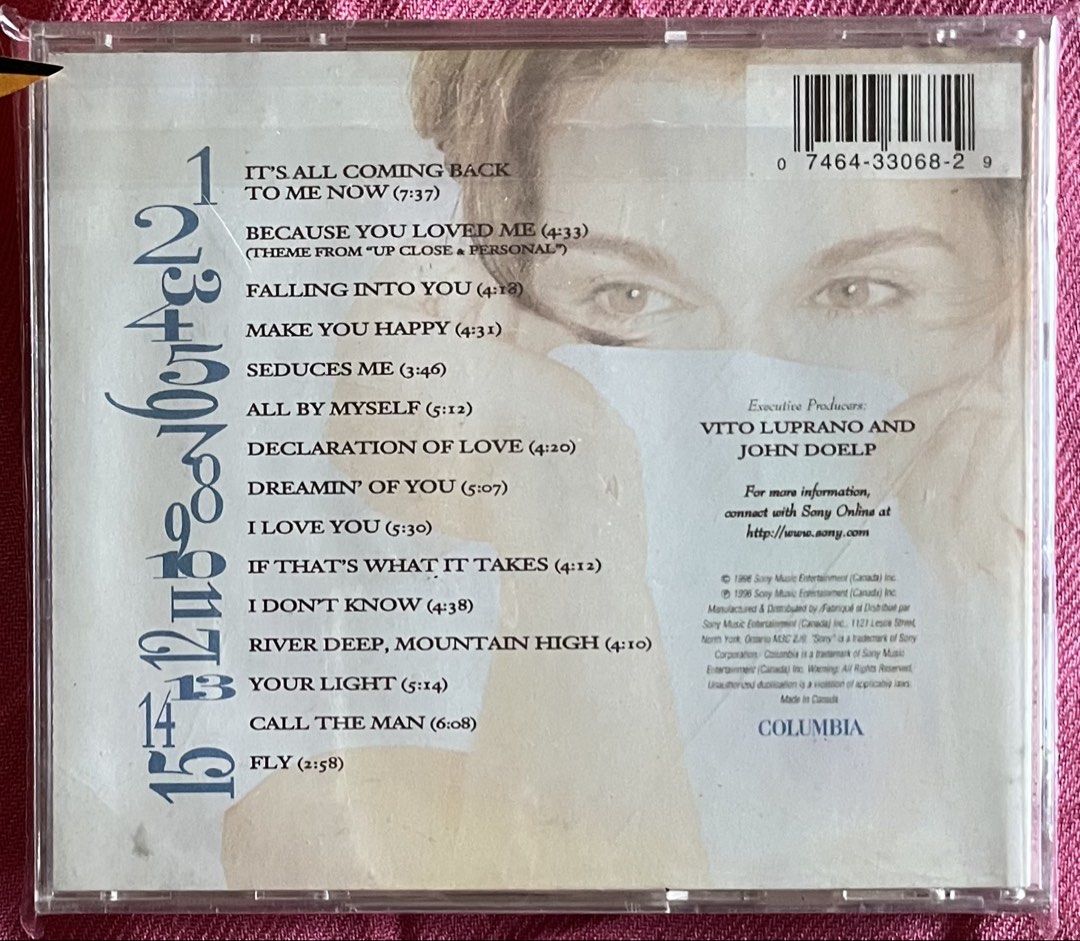Celine Dion - Falling Into You (Category: CDs & DVDs) located in San Fernando. Submitted by yslkouros (Listing ID 1428780990, Image 2). Description: .
