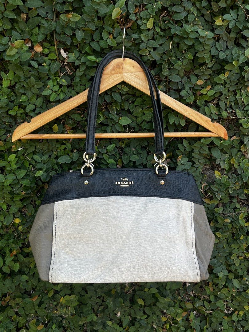 Coach Brooke Carryall Handbag (Category: Luxury Bags & Wallets) located in Bacolod City. Submitted by gthriftwear6100 (Listing ID 1428735955, Image 1). Description: Coach Brooke Carryall Handbag Minor flaws but now visible Ideal zipper🔥 Handbag 👜 Location: Bacolod City Neg Occ.