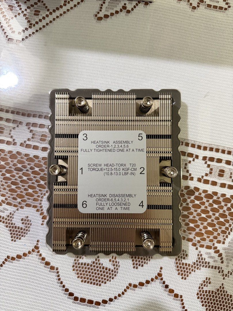 Server CPU heatsink & FAN413255837251031042