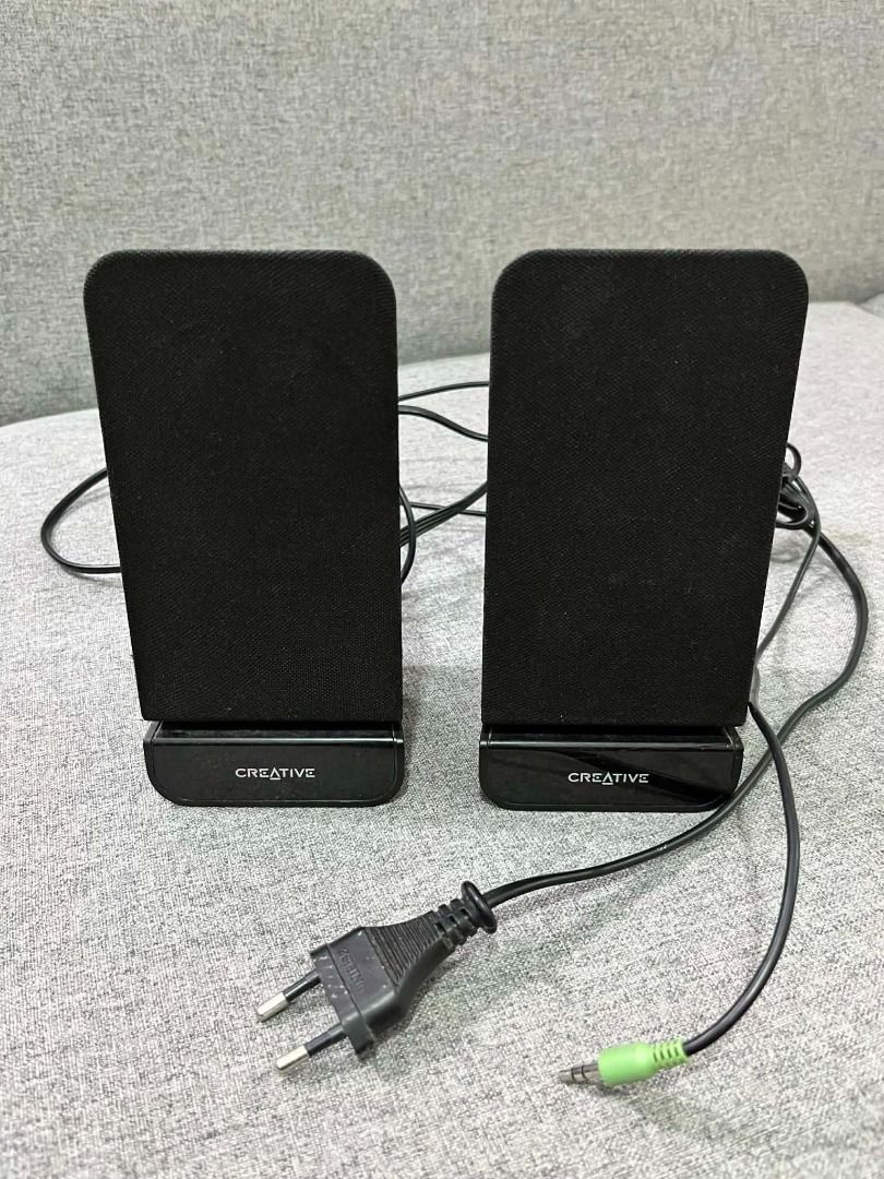 Creative SBS A60 2.0 Speaker System – Used (Category: Soundbars, Speakers & Amplifiers) located in Paranaque City. Submitted by i.c.panoncillo (Listing ID 1428721268, Image 1). Description: Creative SBS A60 2.0 Speaker System – Used 1 unit available Inclusions: 2.0 speaker set (left & right) Condition: Used, fully working May have visible signs of wear Sound output still good for everyday use Connectivity: Standard 3.5mm audio jack Important: Thi