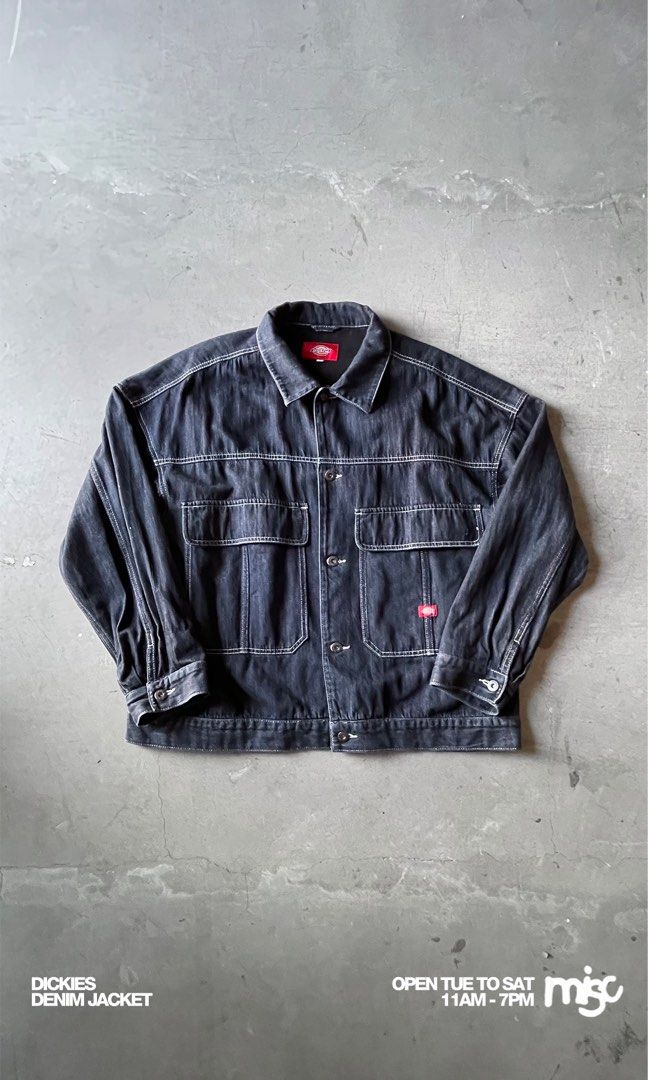 DICKIES Denim Jacket (Category: Coats, Jackets and Outerwear) located in Angeles City. Submitted by misc.store_ (Listing ID 1428751609, Image 1). Description: .