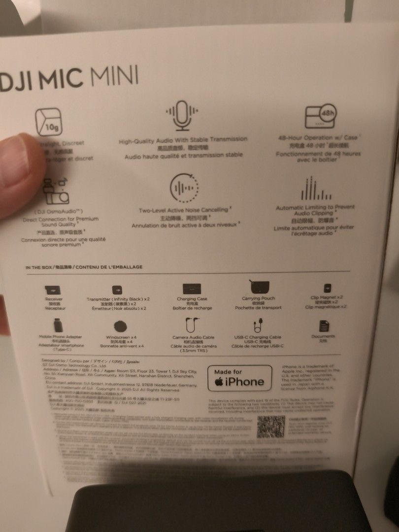 DJI Mic Mini - Wireless Microphone System411340626608138242