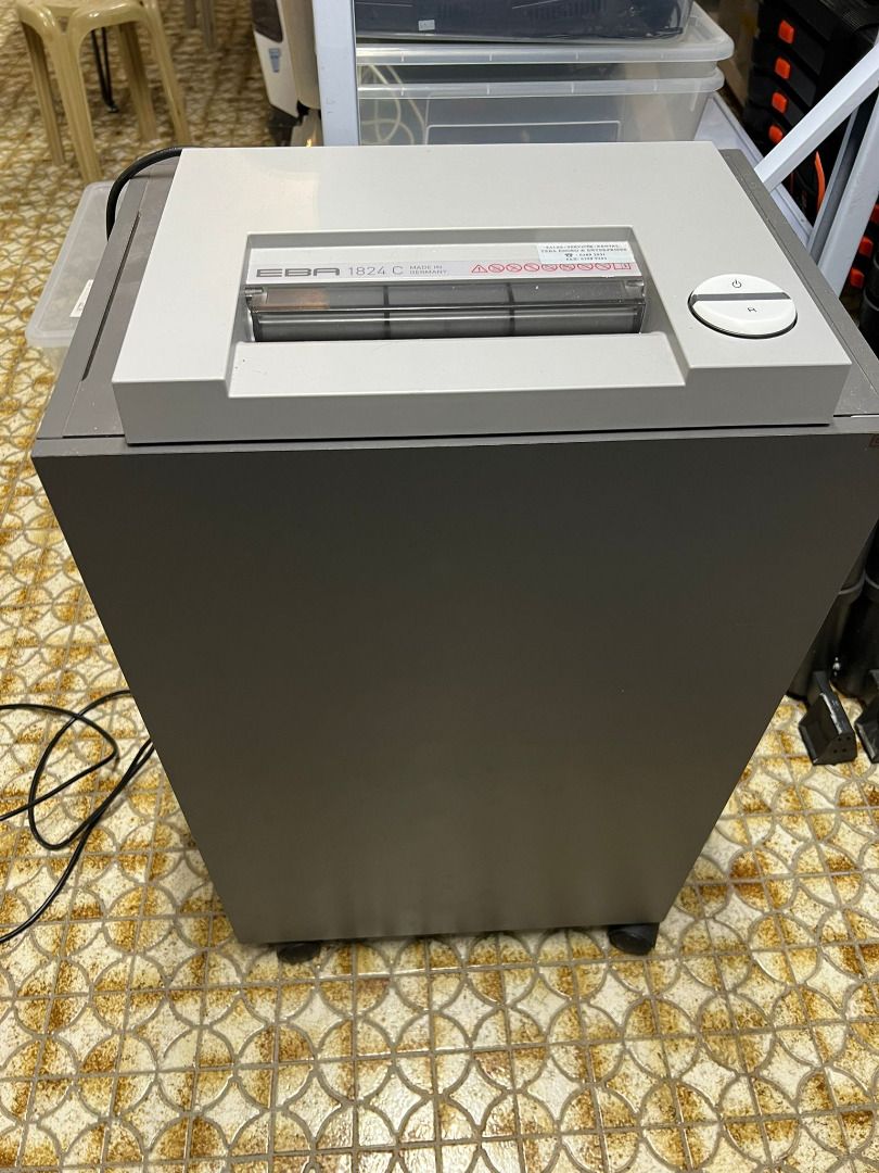 EBA 1824C Paper Shredder (4x40mm- Cross Cut)