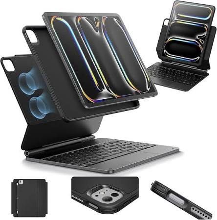 ESR magnetic keyboard 360 case BLACK (Category: Computer Keyboard) located in Cebu City. Submitted by makeupdontbreakup (Listing ID 1428608205, Image 1). Description: Literally used for 3 days rfs: got a magic keyboard .