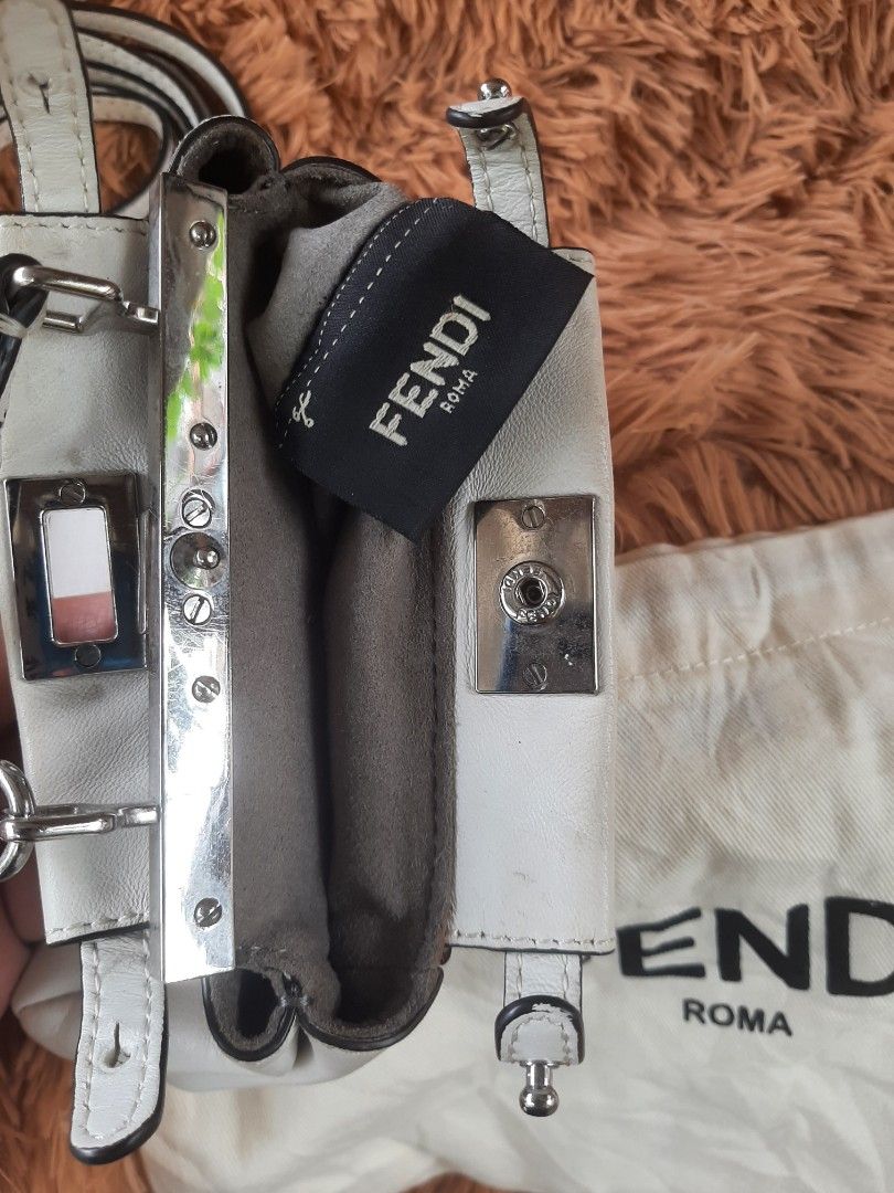 Fendi micro bag (Category: Luxury Bags & Wallets) located in Cebu City. Submitted by bisayaseller77 (Listing ID 1428755208, Image 2). Description: with long strap.