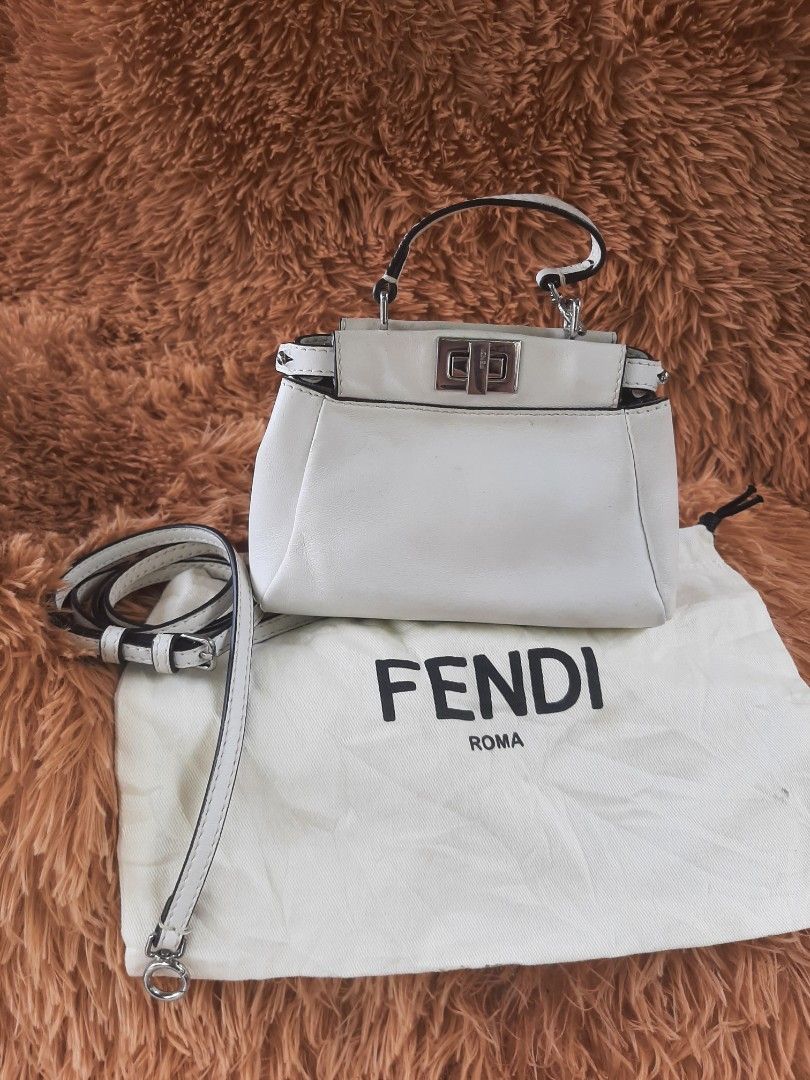 Fendi micro bag (Category: Luxury Bags & Wallets) located in Cebu City. Submitted by bisayaseller77 (Listing ID 1428755208, Image 1). Description: with long strap.