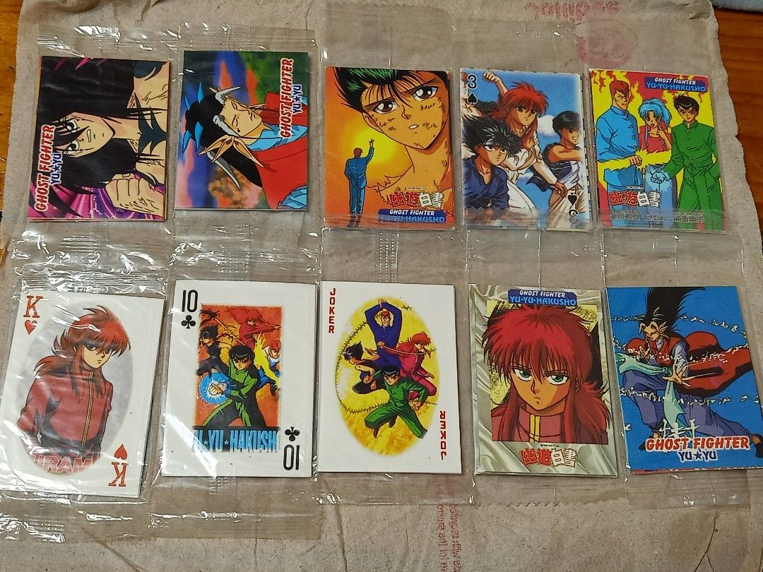 Ghost Fighter TEKS Cards late 90's (Category: Raw Singles) located in Calamba. Submitted by thekidwholovesvintage (Listing ID 1153118992, Image 1). Description: 🔹Ghost Fighter TEKS Cards late 90's 🔹2-3 cards each plastic 🔹Total of 10 plastic 🔹Brand-new sealed 🔹"FREE SHIPPING".