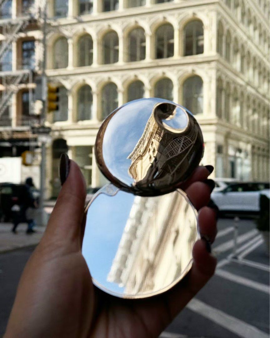 Glossier Chrome Mirror (Category: Makeup) located in Mandaluyong City. Submitted by ivyboulevard (Listing ID 1428634308, Image 2). Description: Selling my extra Chrome Mirror Already checked out via Glossier website ETA is 7-10 days First to pay gets to reserve the item Will forward the email confirmation as proof Will ship the item to you once it arrives at my place PM me on IG @/luccycaboosey - I do pasabuys for Glossier - Can send proof of suc