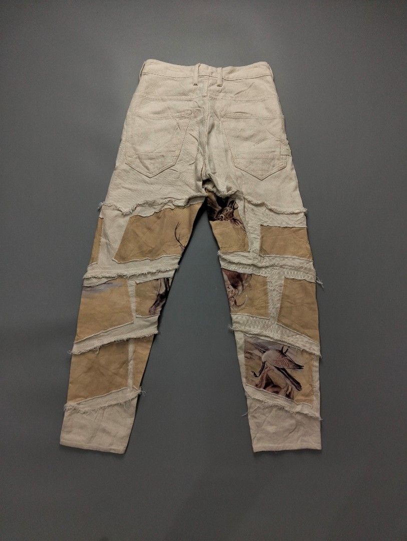 G-star raw x Jaden smith patchwork pants (rare) (Category: Jeans) located in Bulacan. Submitted by recycloth_ (Listing ID 1428747389, Image 2). Description: G-star raw x Jaden smith patchwork pants (rare) size W26 L30 waistline : 28-29 Length : 39" Leg opening : 6" in great condition no issue no flaws HMU!.