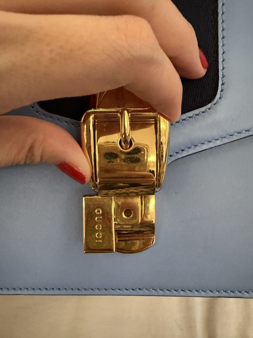 Gucci Sylvie 1969 Small Shoulder Bag (Category: Luxury Bags & Wallets) located in Malabon City. Submitted by csd0000 (Listing ID 1428610586, Image 3). Description: Condition: 9.3/10 With dustbag.