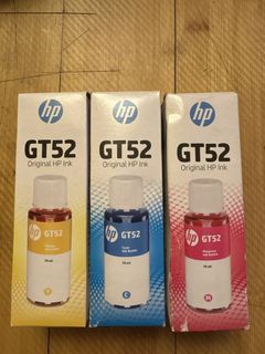HP GT52 Original Ink Bottles