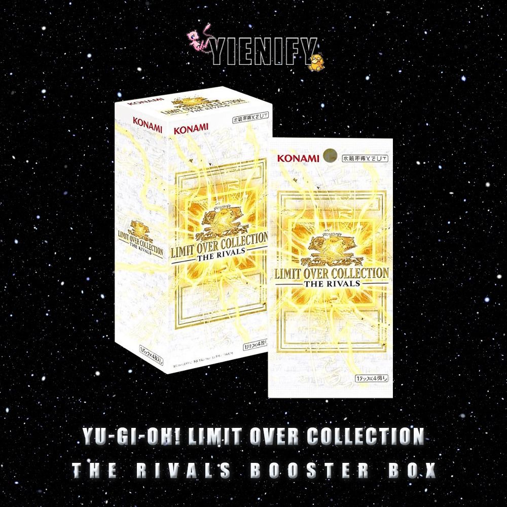 LIMIT OVER COLLECTION THE RIVALS 6ボックス Japanese Yu-Gi-Oh! Limit Over Collection: The Rivals Booster Box