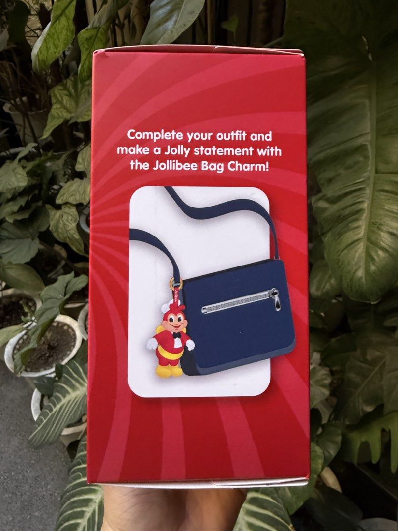 Jollibee Bag Charm (Category: Character Goods) located in Paranaque City. Submitted by kaelstoypalace (Listing ID 1428750038, Image 2). Description: SEALED.