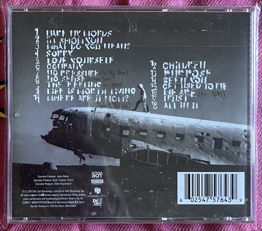 Justin Bieber - Purpose (Category: CDs & DVDs) located in San Fernando. Submitted by yslkouros (Listing ID 1428703818, Image 2). Description: .