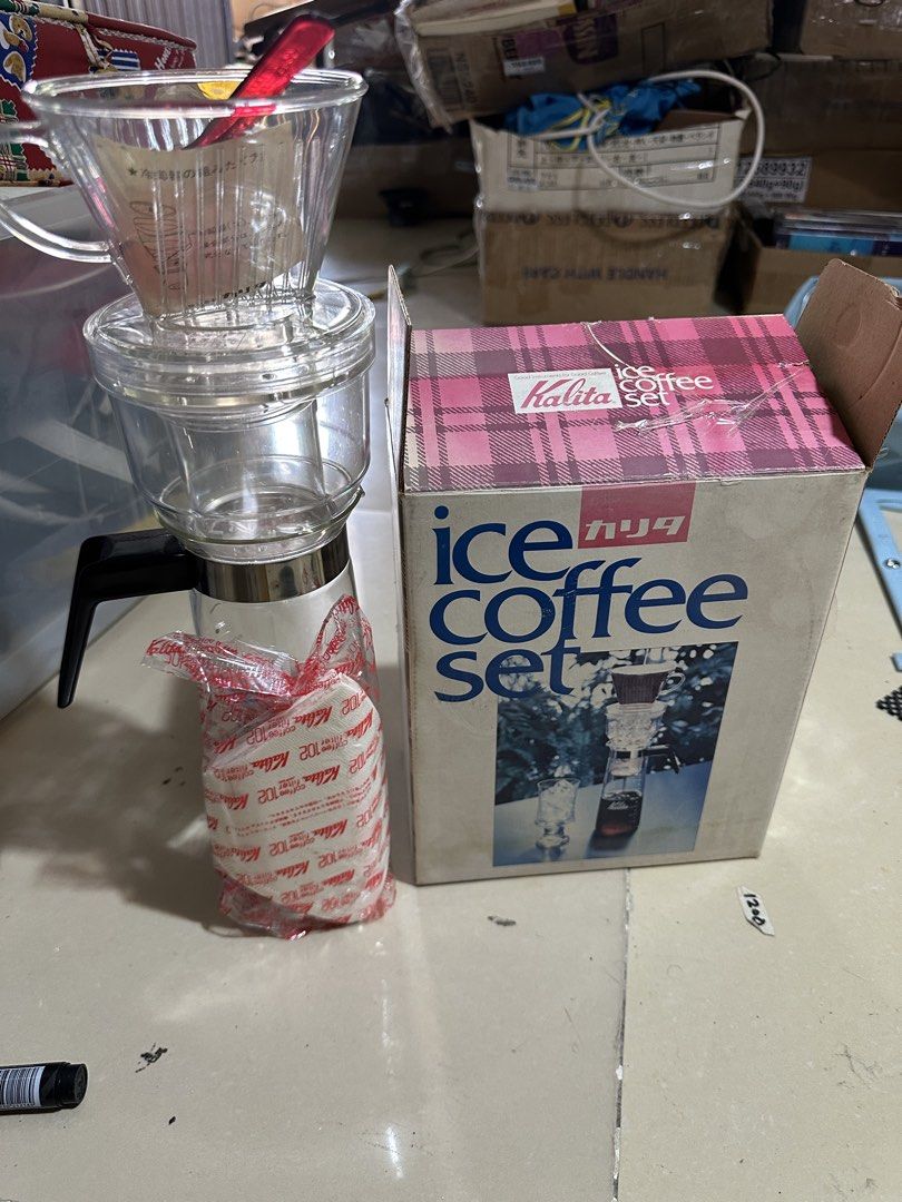 Kalita Ice Coffee Set (Category: Coffee Machines & Makers) located in Rodriguez. Submitted by pwestoonlinestore (Listing ID 1428678432, Image 1). Description: .