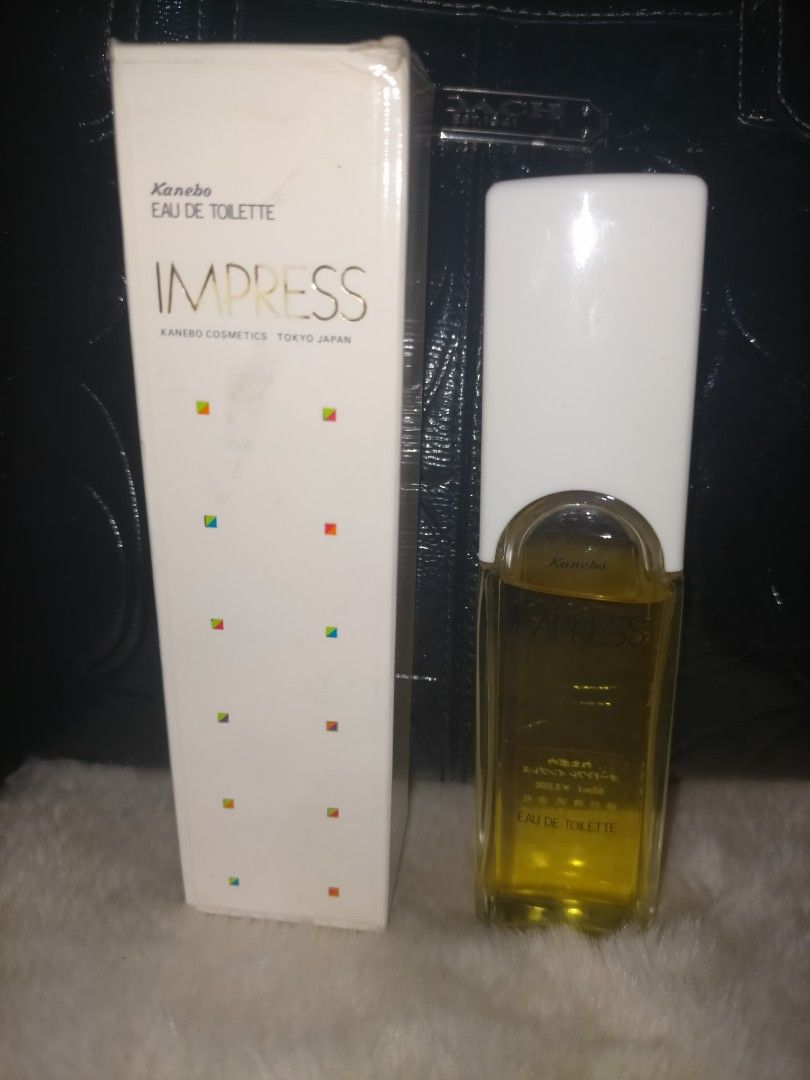 Kanebo Impress Eu de Toilette (Category: Fragrance & Deodorants) located in Cebu City. Submitted by luv2shop8 (Listing ID 1428675369, Image 1). Description: 60 ml.