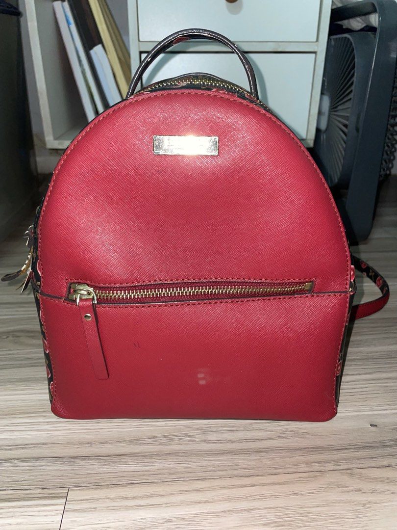 Authentic Kate Spade Floral Backpack (Category: Backpacks) located in Marikina City. Submitted by declutter_2026 (Listing ID 1428719402, Image 2). Description: Issue: Pigtas na yung isang strap, pwede naman ipatahi if ever..