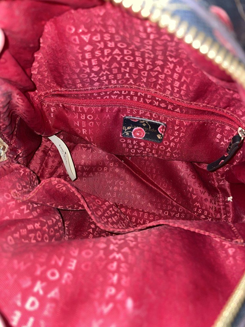 Authentic Kate Spade Floral Backpack (Category: Backpacks) located in Marikina City. Submitted by declutter_2026 (Listing ID 1428719402, Image 1). Description: Issue: Pigtas na yung isang strap, pwede naman ipatahi if ever..