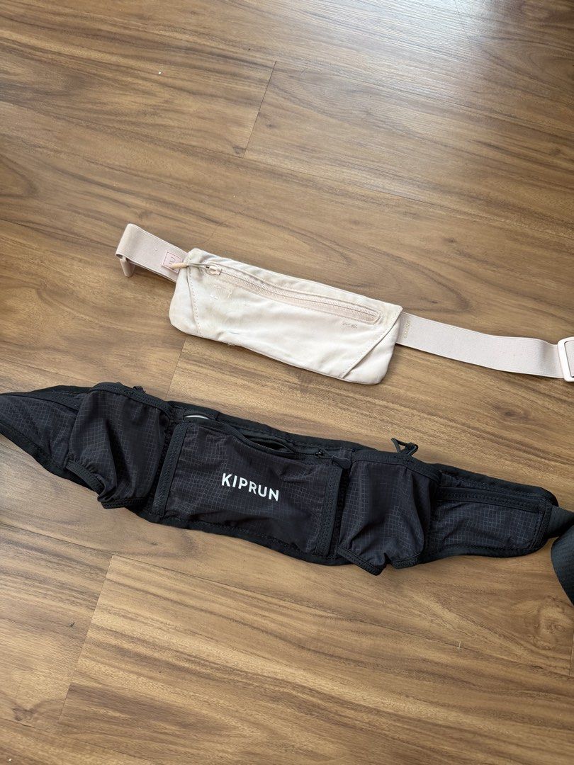 Kiprun Running Waist Bag (Category: Other Sports Equipment and Supplies) located in Quezon City. Submitted by magnetofmiracles (Listing ID 1428660773, Image 1). Description: Used twice only. With free Decathlon Running Bag (pink).