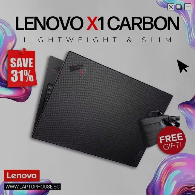 Lenovo X1 Carbon - Lightweight & Slim