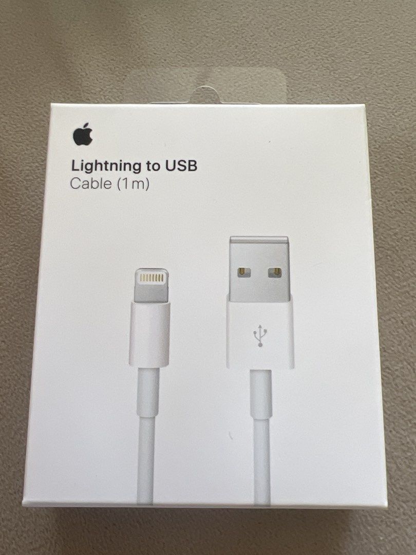 Lightning to USB Cable (1m) Apple (Category: Chargers & Cables) located in Taguig. Submitted by joe.olx (Listing ID 1428644428, Image 1). Description: .