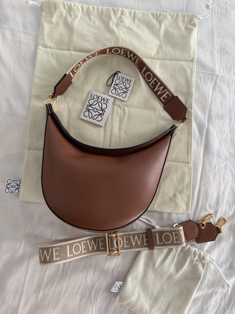 Loewe Luna Hobo Bag with 2 straps (Category: Luxury Bags & Wallets) located in Cabanatuan. Submitted by frugalchic.md (Listing ID 1428606743, Image 1). Description: Long adjustable strap i bought separately for 42,500 php.