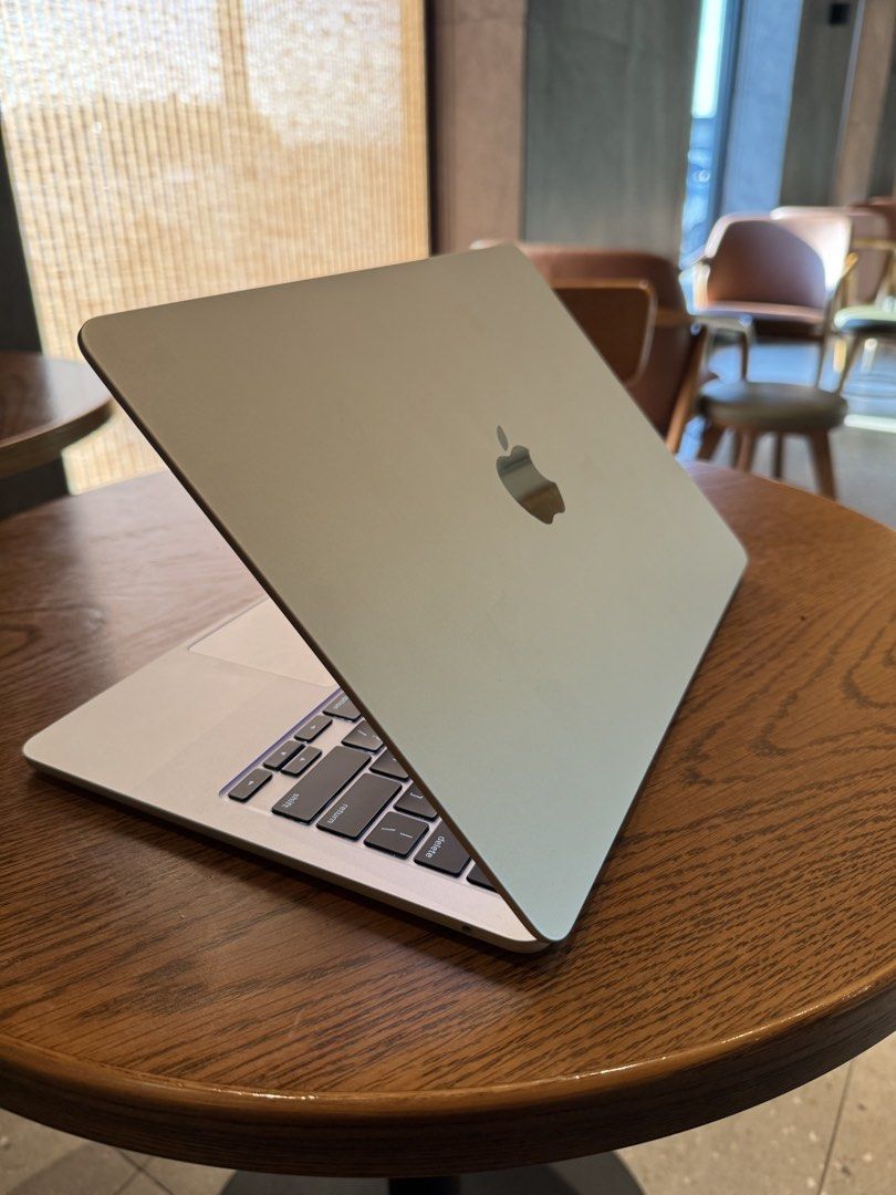 MacBook Air 13-inch M3 2024 (Category: Laptops & Notebooks) located in Mabalacat. Submitted by techafford (Listing ID 1428673929, Image 3). Description: MacBook Air features a 13-inch display and is powered by an Apple M3 chip with 16GB of memory. It has a 256GB storage capacity. The laptop runs on macOS Tahoe 26.3. The battery maximum capacity is 98%..