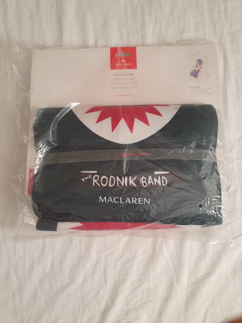 Maclaren Rodnik Band Universal Stroller Liner (Category: Strollers) located in Quezon City. Submitted by hh.tt (Listing ID 1428752155, Image 2). Description: Maclaren stroller universal liner Never used Still in original packaging Decluttering P1,000 Pick up at Scout Limbaga Extension, QC .