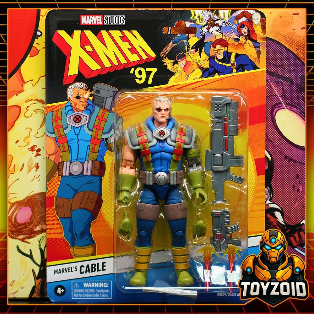 Marvel Legends X-Men 97 Cable Animated (Category: Figurines & Statues) located in Manila. Submitted by toyzoid (Listing ID 1414604230, Image 2). Description: On hand. Brand new, sealed. Card in excellent condition. Sold as is. TERMS & CONDITIONS 1. READ item description first before buying/ordering anything. Please don’t hesitate to ask if you have any questions. 2. Package condition is subjective and may not be super mint upon arrival. It may ha