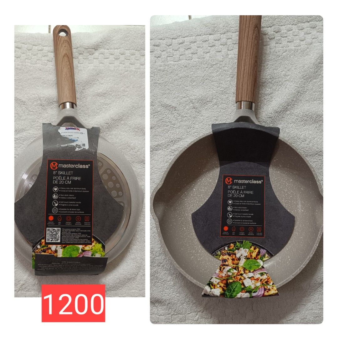 Masterclass 8 inch skillet (Category: Cookware & Accessories) located in Quezon City. Submitted by zeebee41 (Listing ID 1428628364, Image 1). Description: brand new 8 inch skillet .