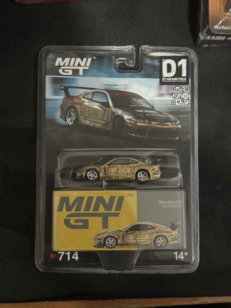 Mini GT Nissan Silvia (S15) Top Secret D1GP, Hobbies & Toys, Toys ...