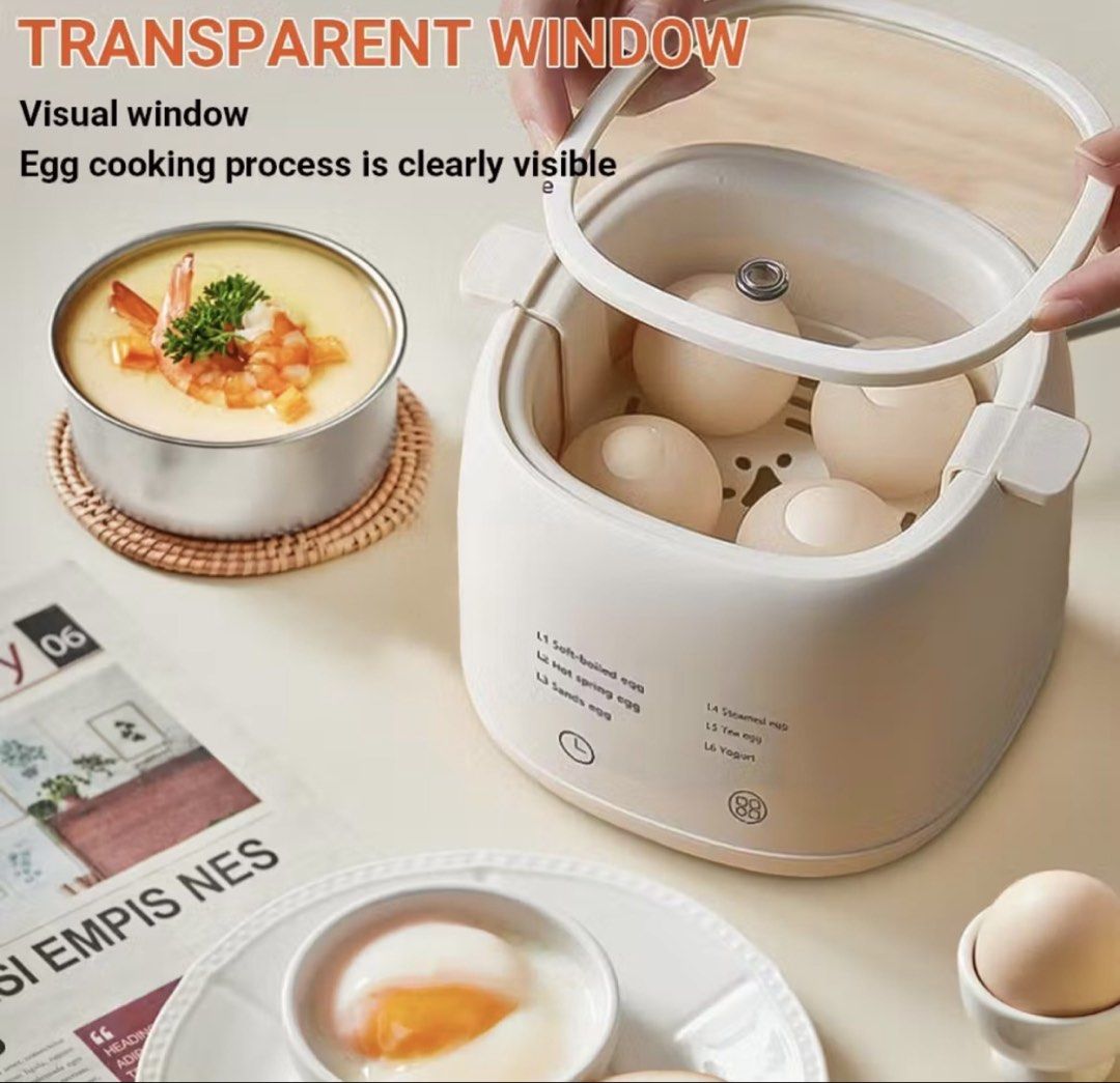 Multifunctional Egg Steamer - 6 Cooking Modes440894423523010560