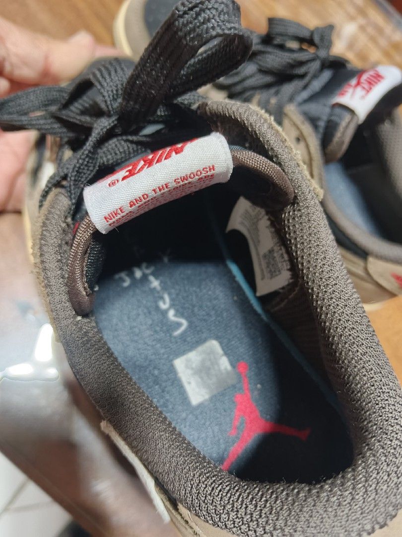 Nike Air Jordan 1 Low Travis Scott (Category: Sneakers) located in Tanauan. Submitted by joselitomariano61-66453 (Listing ID 1428756295, Image 3). Description: Size 37.5, good condition.