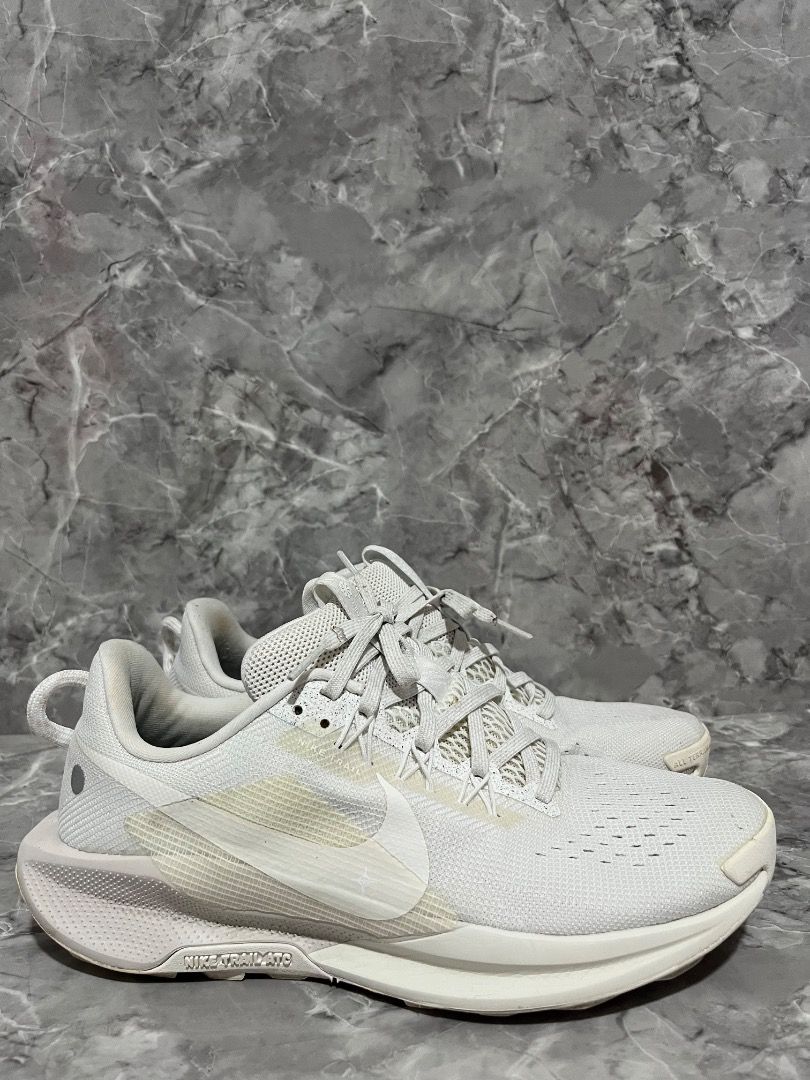 Nike Pegasus Trail 5 size 8.5men (Category: Sneakers) located in Davao. Submitted by twistedswagger (Listing ID 1428619529, Image 1). Description: These Nike Air Zoom Pegasus 39 sneakers are white. The size is US 8.5, UK 7.5, EUR 42, and CM 26.5. The style code is DV3864-101. The shoes have a mesh upper and a cushioned sole. The Nike swoosh logo is visible on the side..