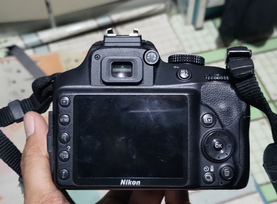 Nikon D3400 DSLR Camera with Lenses (Category: Cameras) located in Zamboanga. Submitted by dakkon.blacklade (Listing ID 1428721955, Image 3). Description: with kit lens and yongnuo 50mm. 4 battery, battery grip. issue: built in flash not working..