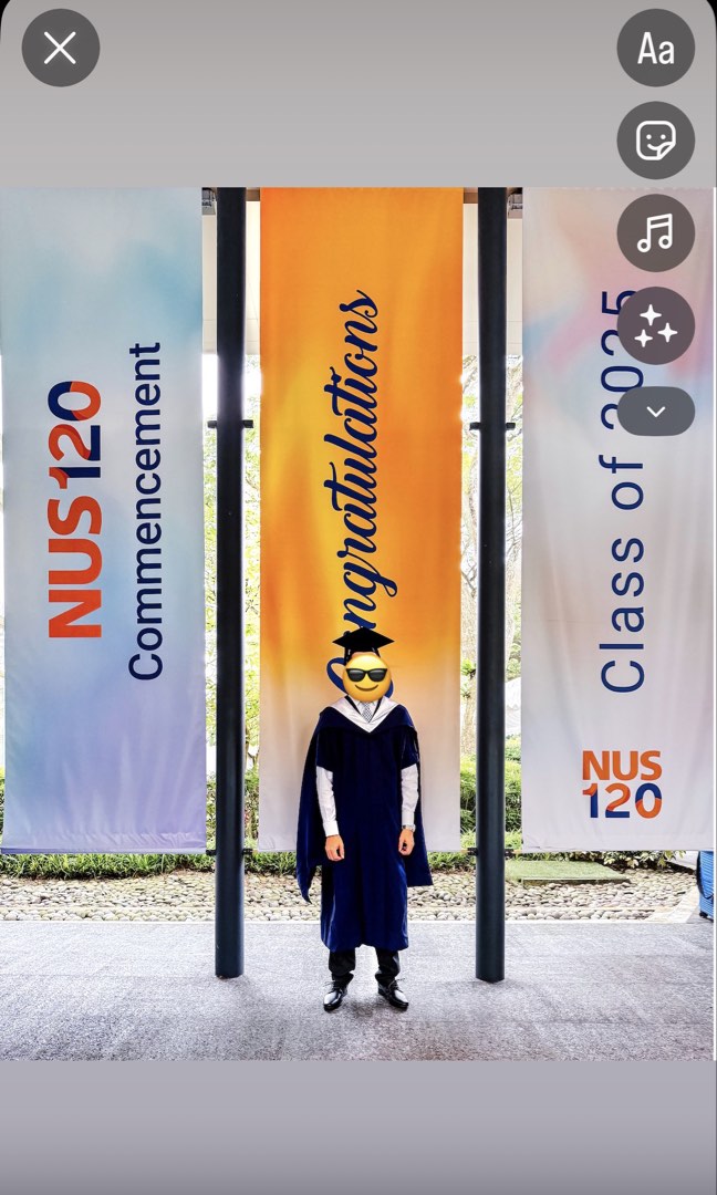 NUS MBA Graduation Gown, Women's Fashion, Coats, Jackets and Outerwear ...