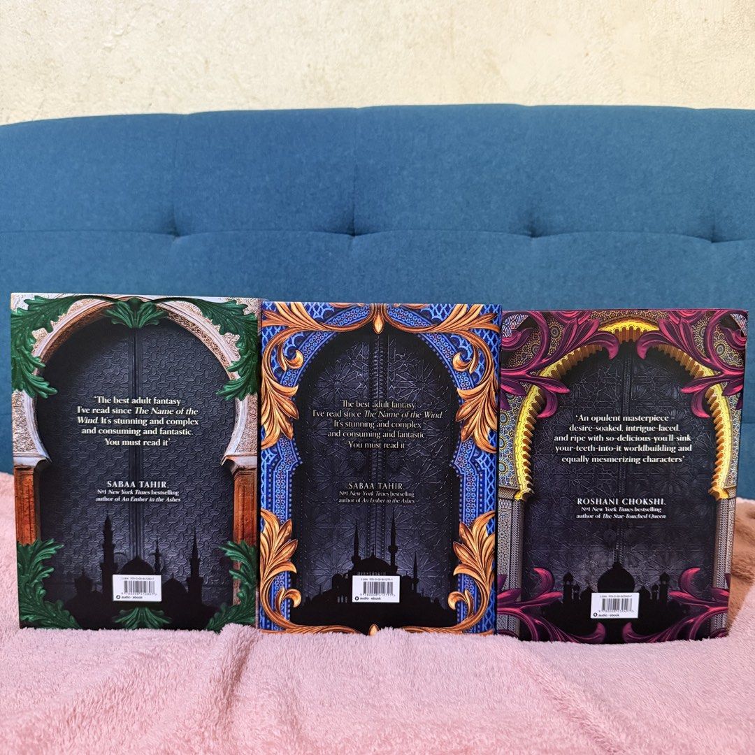 Onhand: Daevabad Trilogy (Fairyloot Edition) (Category: Storybooks) located in Santa. Submitted by thefolklore (Listing ID 1428730844, Image 2). Description: Brandnew, Fairyloot Edition Hardcover Authentic Copy Actual photos posted Onhand ready to ship The book might have some minimal flaw or dent due to shipping from UK/US to PH since the courier doesn’t use bubblewrap when shipping. .