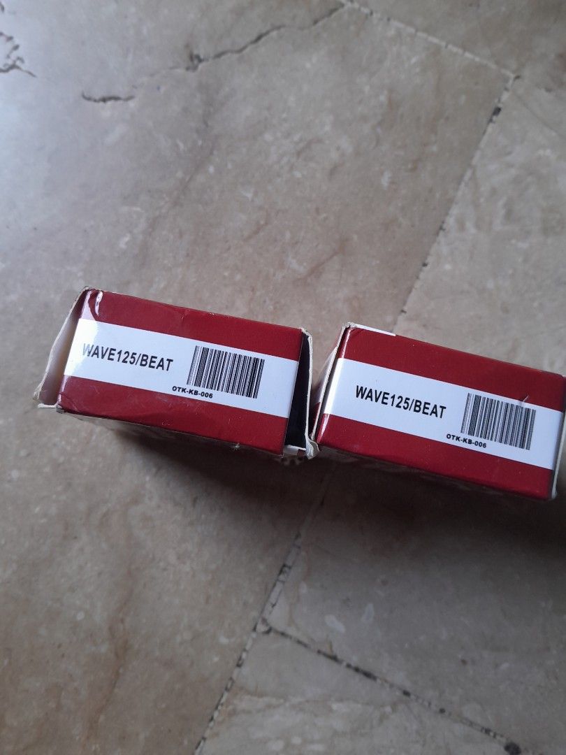 Otaka Knuckle Bearing for Wave 125/Beat (Category: Motorbikes for Sale) located in Naga. Submitted by dailyrollin1995 (Listing ID 1428622473, Image 2). Description: Genuine Otaka knuckle bearings for Wave 125/Beat. The package contains two pieces. These are new, ready to install. Perfect for your motorcycle maintenance or repair needs. Ensure smooth and reliable performance with these high-quality bearings. Get yours now and experience the differ